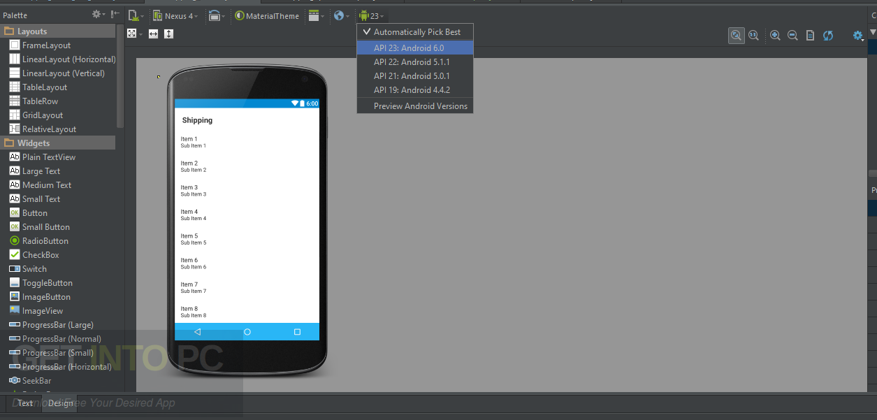 Free download sdk manager for android studio